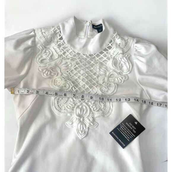 NWT Boston Proper Dress XS-S Beaded Preppy Old Money First Lady Regency - Picture 7 of 9